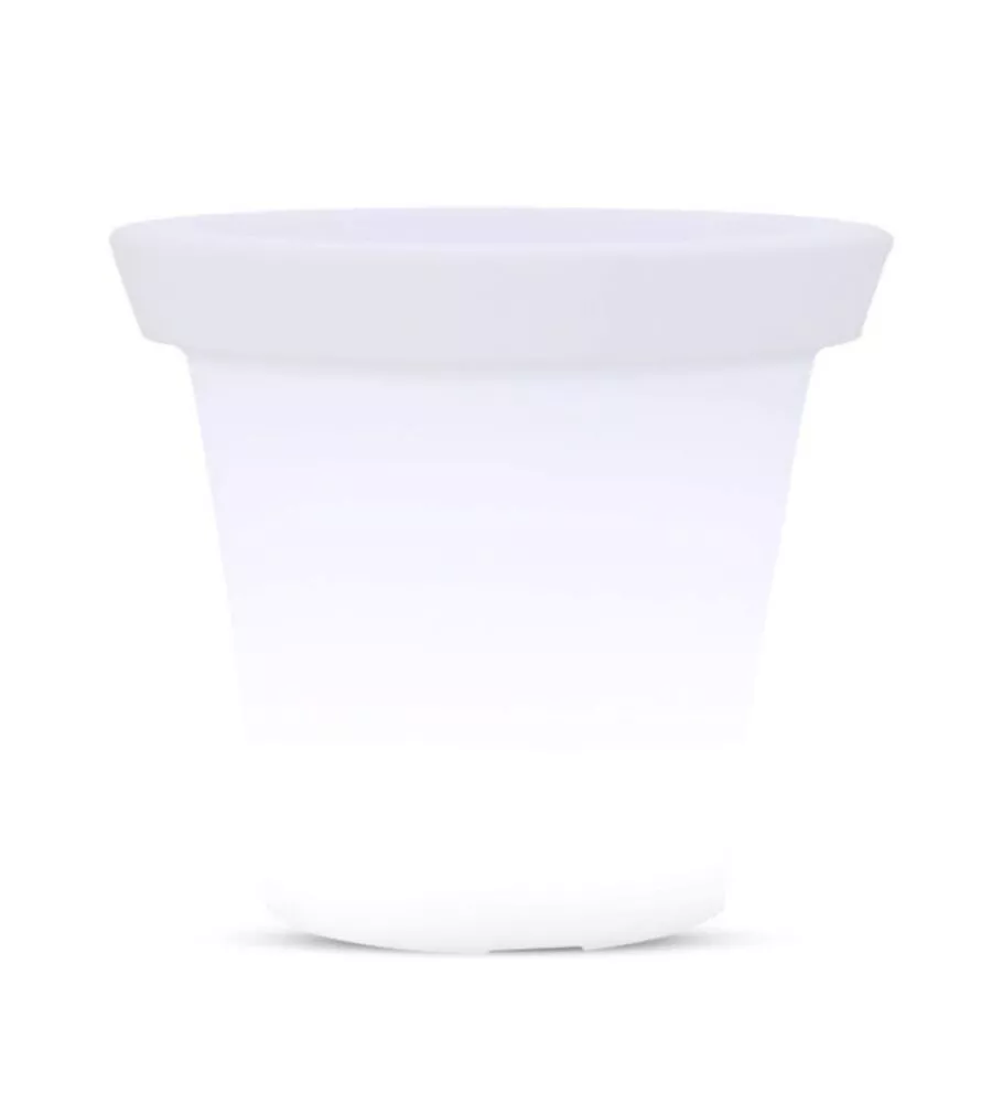 Vaso led rgb con telecomando, 3w